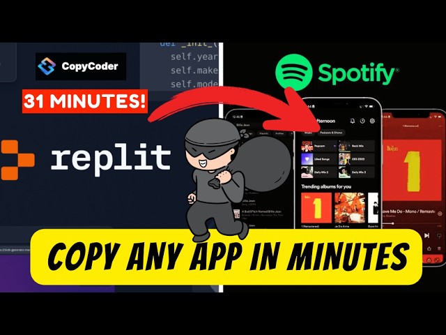 Building a Spotify Clone in 31 Minutes Using No-Code AI Tools | Magica