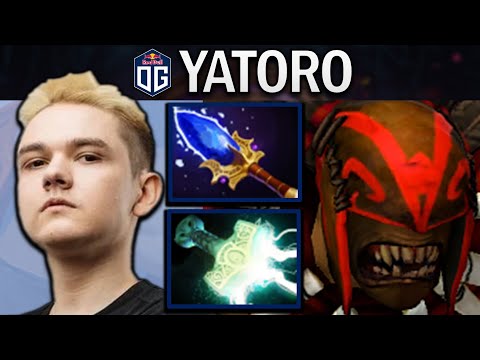Bloodseeker Dota 2 Gameplay Spirit.Yatoro with Aghanims - Mjolnir #dota #dota2