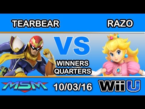 MSM 68 - Tearbear (Captain Falcon) Vs. THB | Razo (Peach) Winners Quarters - Smash Wii U