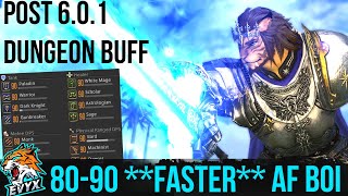 FASTEST Level 81-90 Leveling - AFTER THE DUNGEON EXP BUFF!