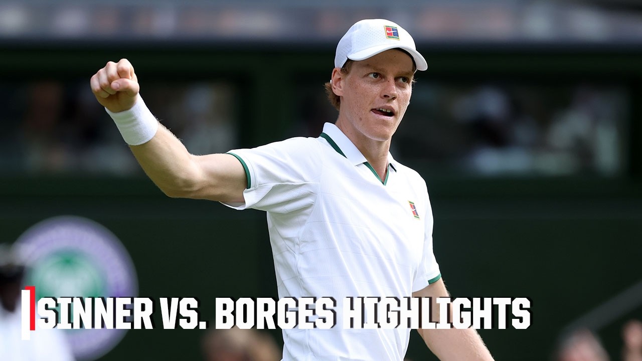 Jannik Sinner vs. Nuno Borges | Full Highlights | 2026 Wimbledon