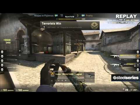 NiP vs Fnatic on de_inferno @ Dreamhack Winter 2013 Grand Finals (CS:GO NiP vs FNC) Game 2