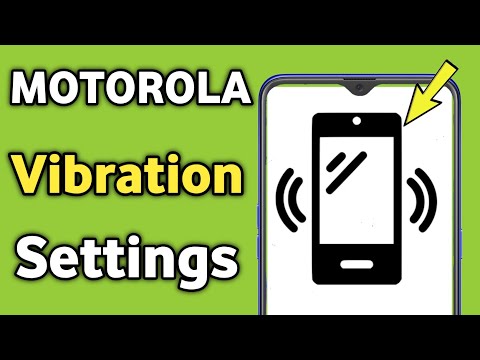 Motorola Phone Vibration Setting | Motorola  Me Vibrate Chalu Kaise Kare Edge 30 Fusion 20