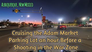 Riding the Parking Lot of Adams Market an hour Before a Shooting - War Zone