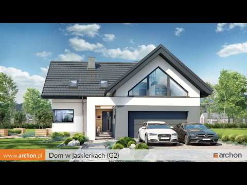 Dom w jaskierkach (G2) – Atrakcyjny i przestronny dom z poddaszem użytkowym I ARCHON+ Projekty Domów