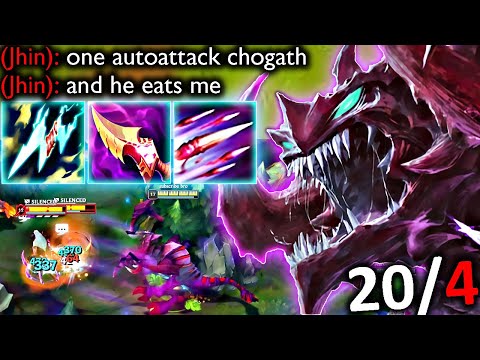 THIS CHO’GATH BUILD IS OUT OF THIS WORLD (ONE ATTACK INSTAKILLS)