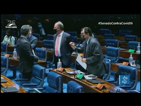 Discussão sobre valor do auxílio marca votação final da PEC Emergencial no Senado