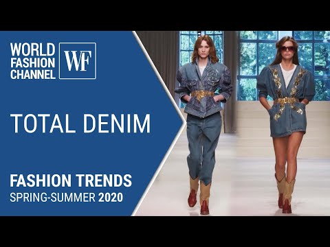 Total denim Fashion trends spring-summer 2020