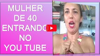 MULHER DE 40 ENTRANDO NO YOUTUBE (Tente no rir)