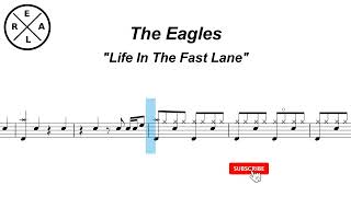 Life In The Fast Lane - The Eagles Drumscore