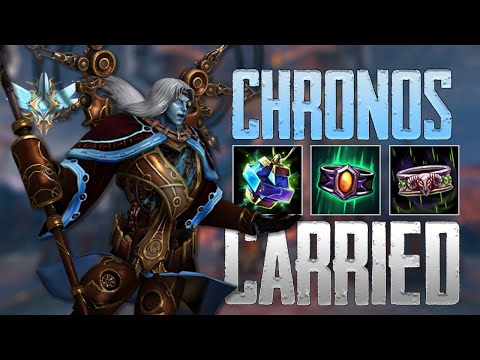 CARRIED AS THE CARRY | Grandmasters Chronos ADC | Smite Season 6