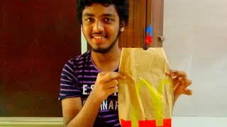 American Cheese Supreme Veg burger of McDonald's Review l Sohan Mahadik