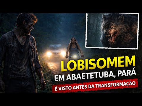 Lobisomem em Abaetetuba, Pará, é visto antes da transformação.