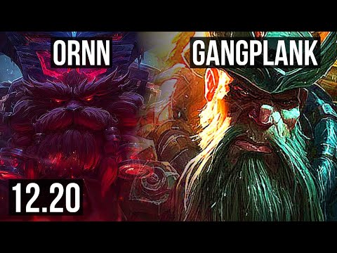 ORNN vs GP (TOP) | 3/0/3, 400+ games | KR Grandmaster | 12.20