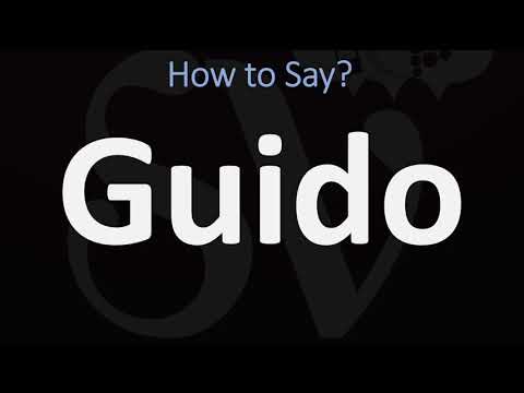 How to Pronounce Guido? (CORRECTLY)