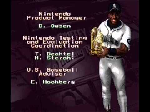 Ken Griffey Jr's Winning Run Super Nintendo