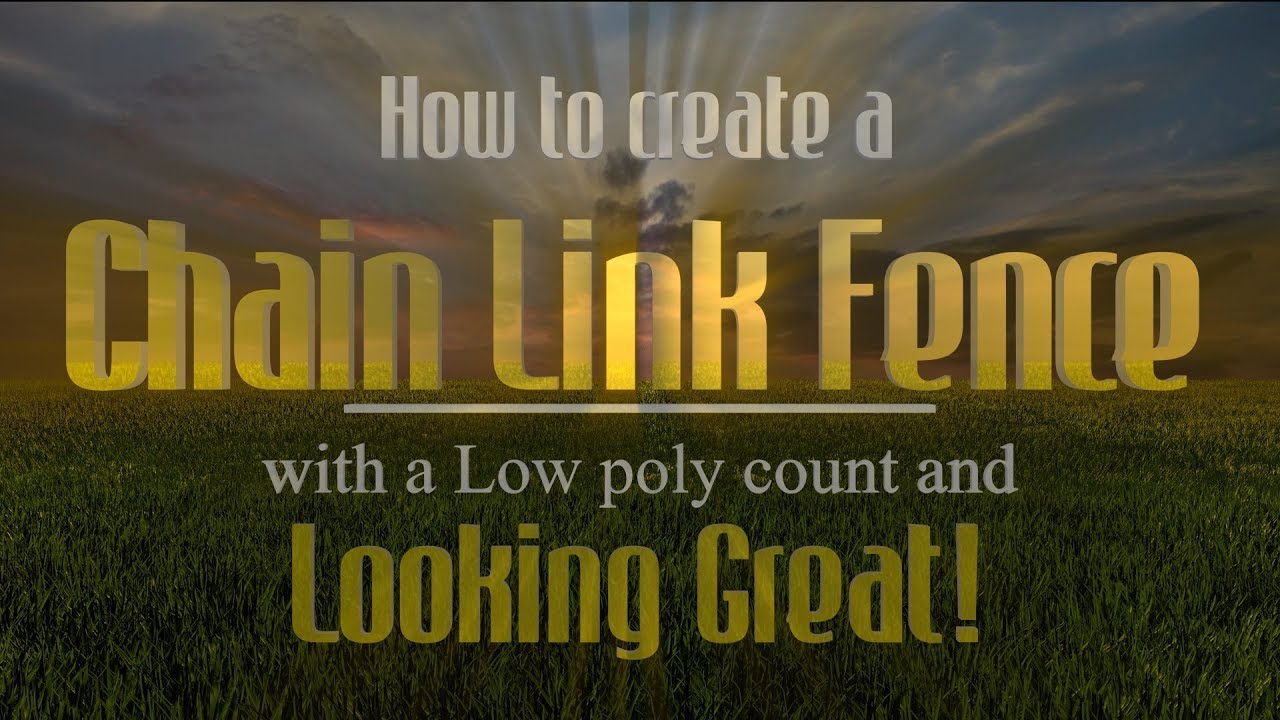 Transparent Shadows - Chain Link Fence example