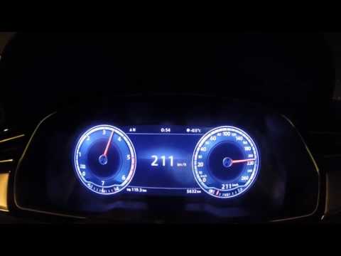 Volkswagen Passat B8 acceleratin 0-230 km\h in town