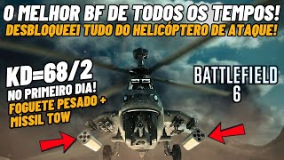 💥Battlefield 6 Está INSANO! Desbloqueei Tudo do MELHOR VEÍCULO! 😱 O META ABSOLUTO!