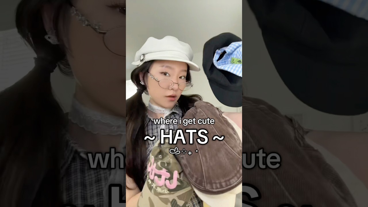 WHERE I GET CUTE HATS!!! HAT COLLECTION!! #hats #hatcollection #caps #ootd #fashioninspo
