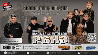 Download lagu ⚪🔴🟡Live Wayang Golek PGH3 H. Dadan Sunandar S   Sule & Anton Abox - Kec. Rawamerta Kab. Karawang mp3