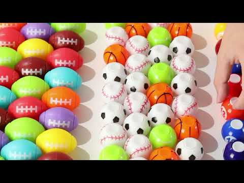SCIONE 36 pack Sports Ball Sports Fidget Spinner Goodie Bag Stuffers