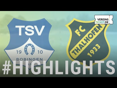 TSV Bobingen - FC Thalhofen I BZL Schwaben Süd 6. Spieltag 2025
