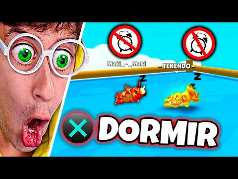 FORBIDDEN TO AWAKEN 😴🚫🏃‍♂️to WIN 40,000 Gems 🤑!! (impossible challenge) - Stumble Guys TEKENDO