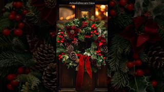 🎄 Inspiração de Guirlandas de Natal ✨️ #decoracaonatalina #natal2025 ##guirlandadenatal