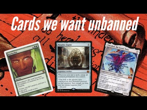 MTG Top cards we want unbanned