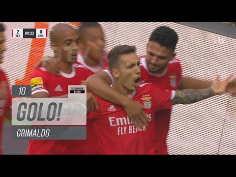 Goal | Golo Grimaldo: Benfica (2)-0 Desp. Chaves (Liga 22/23 #11)