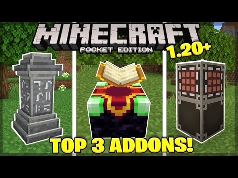 🔥 MUST-HAVE ADDONS FOR MCPE!