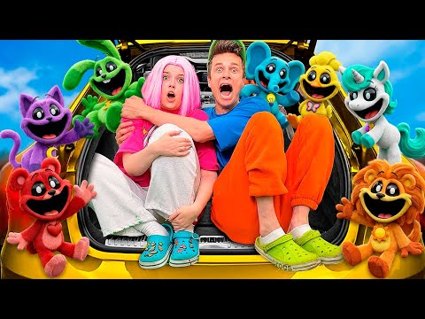 24 HOURS IN THE TRUNK WITH SMILING CRITTERS