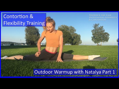 88 Flexyart Contortion Training: Intensive Warmup Pt.1  - Also for Yoga, Pole, Ballet, Dance People