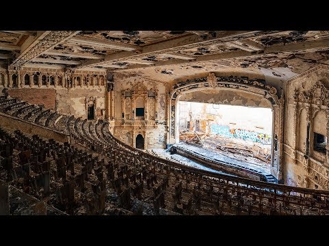 Exploring Detroits Largest Abandoned High School