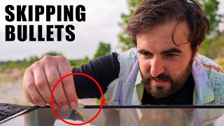Bouncing Bullets off Water in Ultra Slow Motion - The Slow Mo Guys
