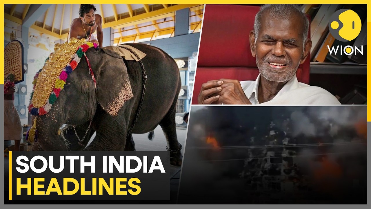 Elephant Attack Priest at Temple Festival | CPI Leader R. Nallakannu Dies at 101 | South India