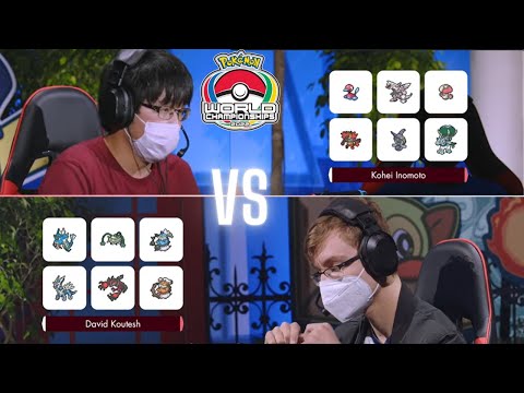 2022 Pokémon World Championship VGC Master Division Day 1 Round 5 Kohei Inomoto vs David Koutesh