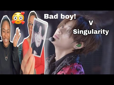 BTS V  - SINGULARITY (LIVE PERFORMANCE)| Best Friends React