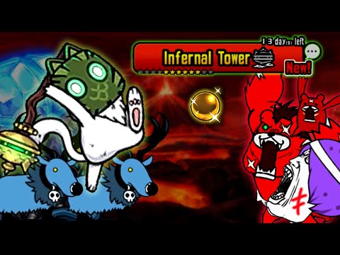The Battle Cats - Infernal Tower Floor 1~30