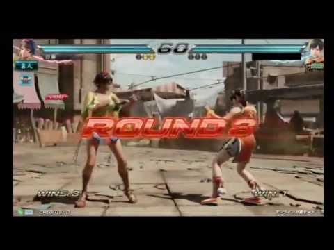Tekken 7 - Josie vs Jin, Josie vs Xiaoyu