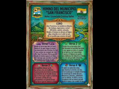 Himno del Municipio San Francisco del Estado Falcón "MIRIMIRE". Autor: Licda. Olga C. Valles Medina