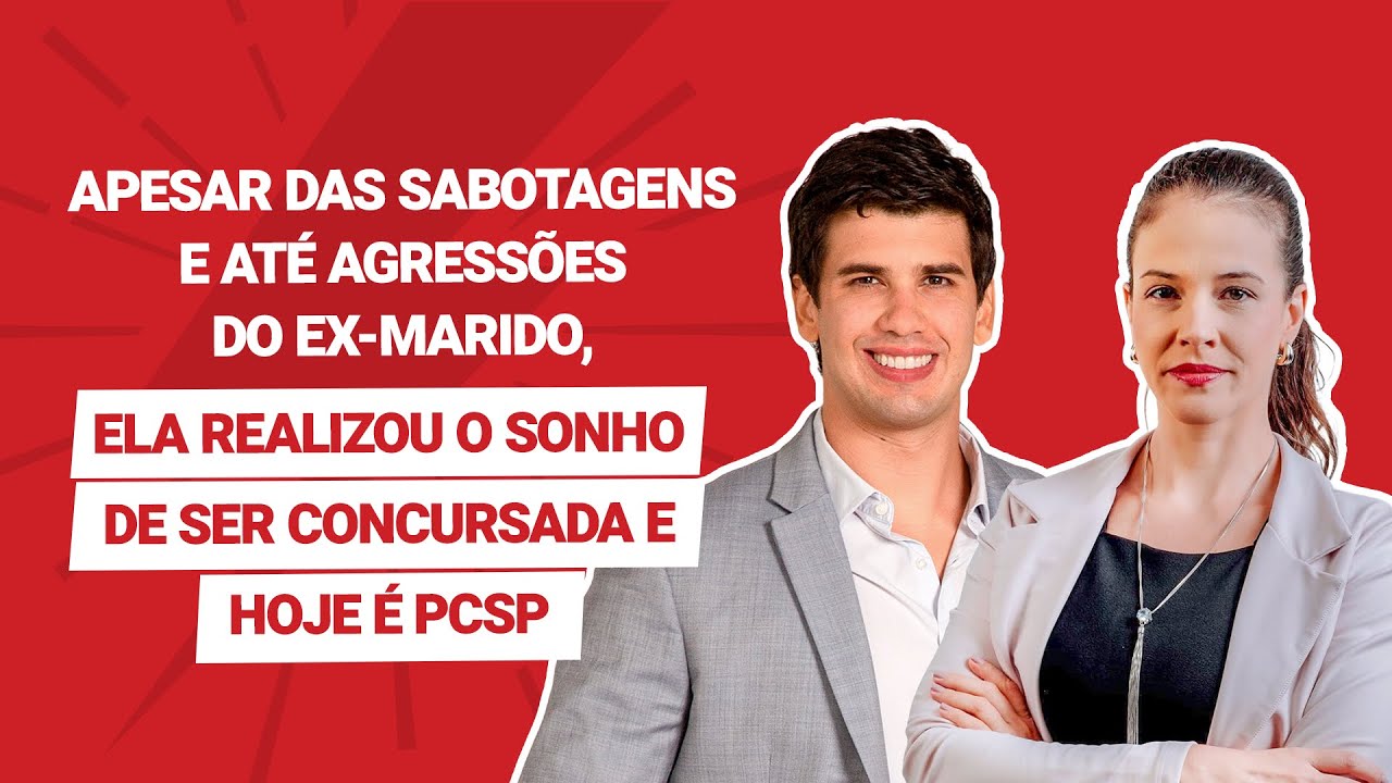 Apesar de estar em um relacionamento abusivo, tornou-se concursada e hoje é PCSP |Graziela Gonçalves