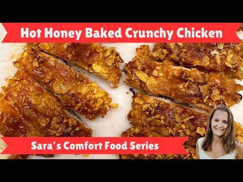Hot Honey Baked Crunchy Chicken Recipe | Crispy, Sweet & Spicy Perfection!