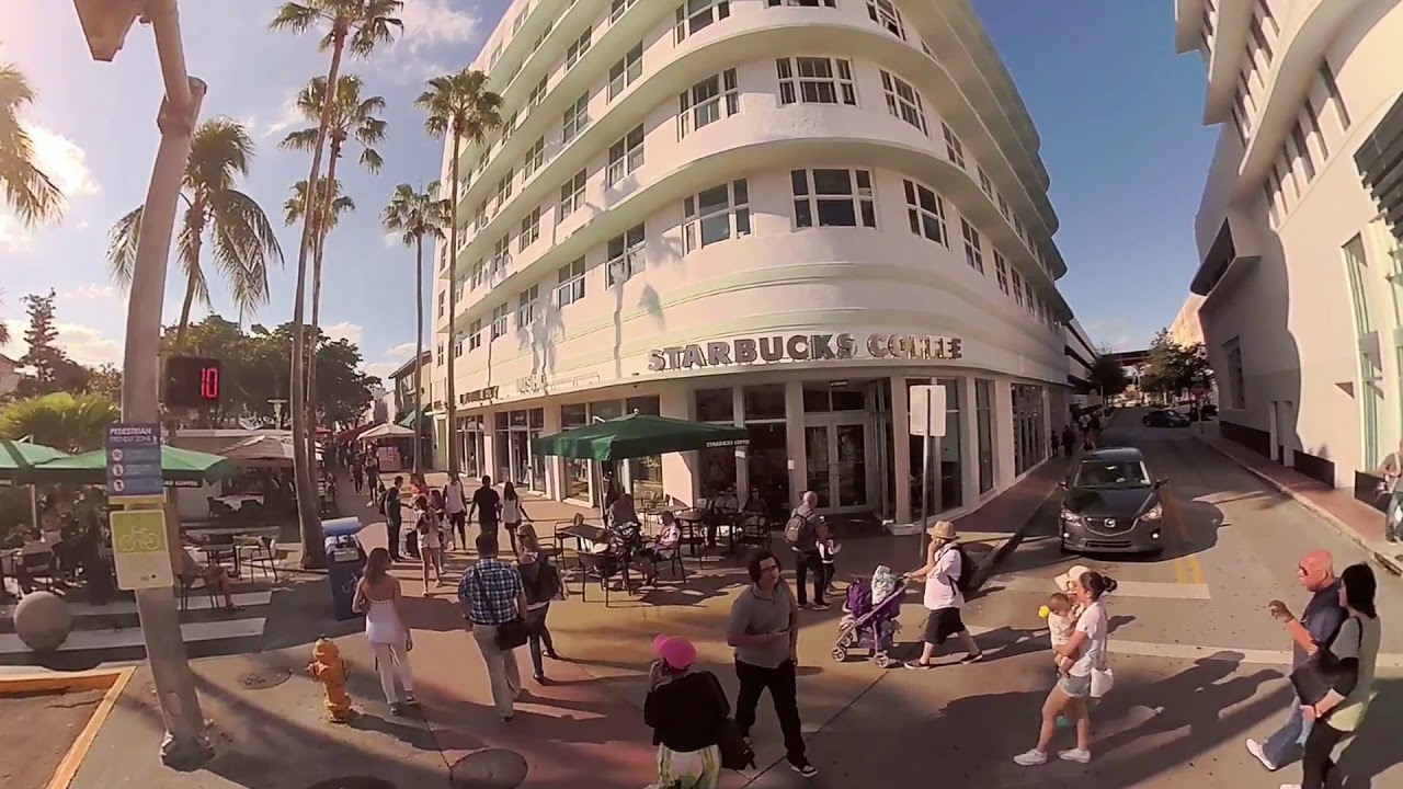 Go shopping at Lincoln Road Mall