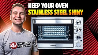 How to Clean the Stainless Steel Areas of Your Oven