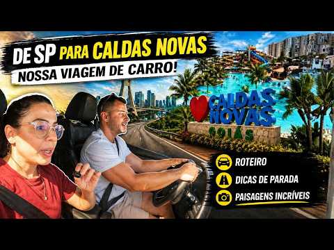 São Paulo até Caldas Novas de carro: ROTEIRO COMPLETO + DICAS!