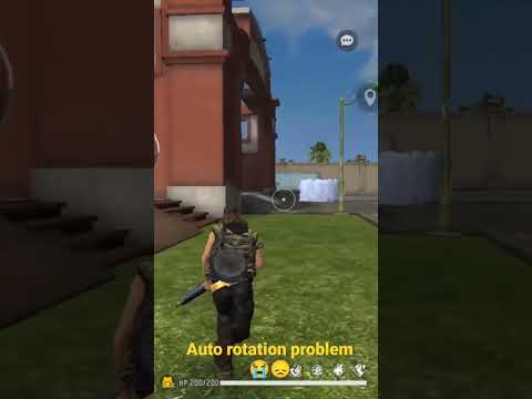 how to fix auto rotation problem 😭😞|| #shorts #ff #ffshorts #autorotation