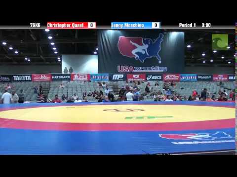 B Division 76KG - Christopher Quast vs. Lenny Meschino