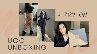 First UGG Boots Unboxing + Try On (Classic Short Black Suede)